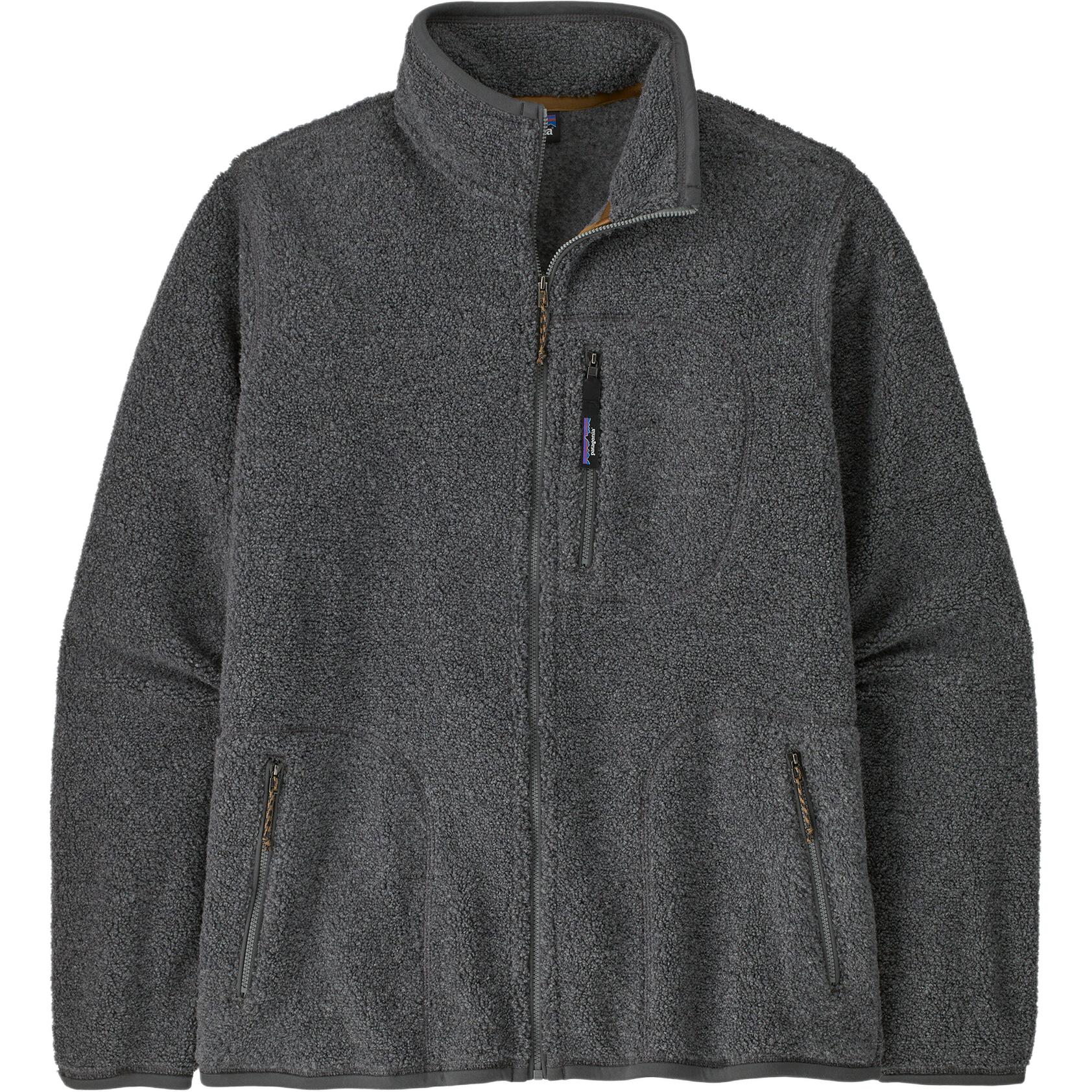 Patagonia  Reclaimed Fleece Jacket Full-Zip Solid Color Stand Collar. 22921