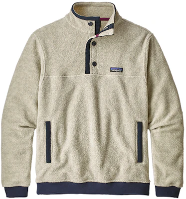 Patagonia Shearling Button-Up Fleece Pullover Sweatshirt Casual Collar 26140 Purchase Patagonia Shearling Button-Up Fleece Pullover Sweatshirt Casual Collar 26140