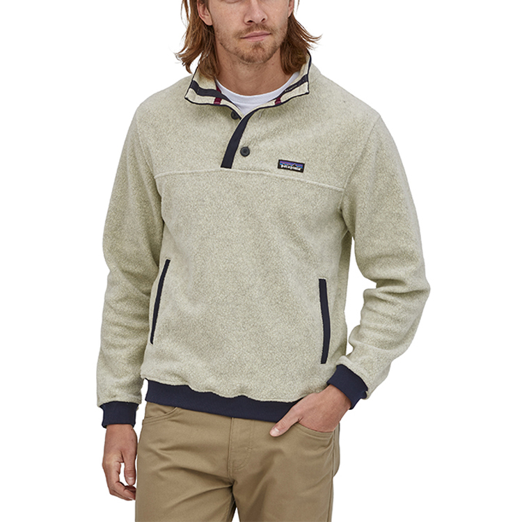 Details for Patagonia  Shearling Button-Up Fleece Pullover Sweatshirt Casual Collar 26140
