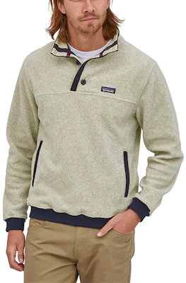 Patagonia Shearling Button-Up Fleece Pullover Sweatshirt Casual Collar 26140 Details for Patagonia Shearling Button-Up Fleece Pullover Sweatshirt Casual Collar 26140