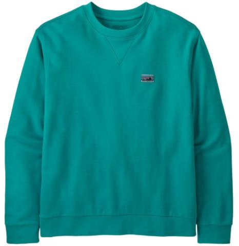 patagonia-solid-color-crewneck-sweatshirt-with-front-logo-badge-22765