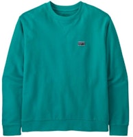 Patagonia Solid Color Crewneck Sweatshirt with Front Logo Badge. 22765 Patagonia Solid Color Crewneck Sweatshirt with Front Logo Badge. 22765