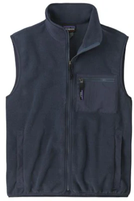 Patagonia Synchilla Fleece Vest Colorblock Zip-Up Warm and Soft. 23011 5