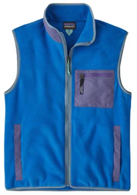 Patagonia Synchilla Fleece Vest Colorblock Zip-Up Warm and Soft. 23011 11