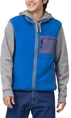 Patagonia Synchilla Fleece Vest Colorblock Zip-Up Warm and Soft. 23011 12