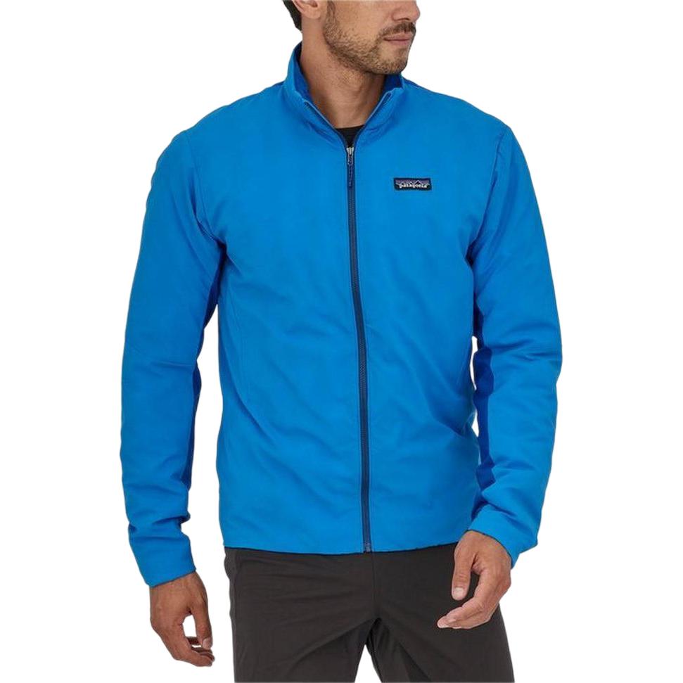 Lookbook Chaqueta Patagonia Thermal Airshed Azul con Cremallera para Exterior. 24220