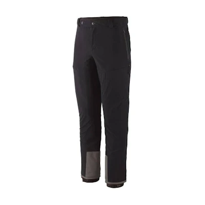 Patagonia Alpine Guide Black Straight Knit Sports Pants with Printed Design. 83180