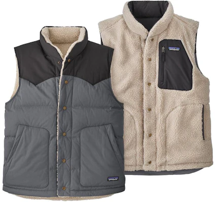 巴塔哥尼亞雙面羽絨背心雙色無袖外套 27588 16