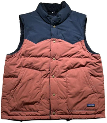 巴塔哥尼亞雙面羽絨背心雙色無袖外套 27588 17