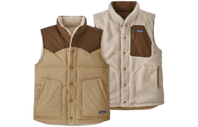 Sizing 巴塔哥尼亞雙面羽絨背心雙色無袖外套 27588