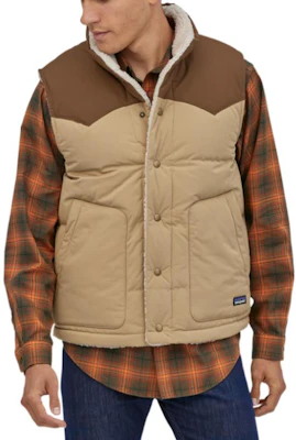 巴塔哥尼亞雙面羽絨背心雙色無袖外套 27588 Cheap 巴塔哥尼亞雙面羽絨背心雙色無袖外套 27588