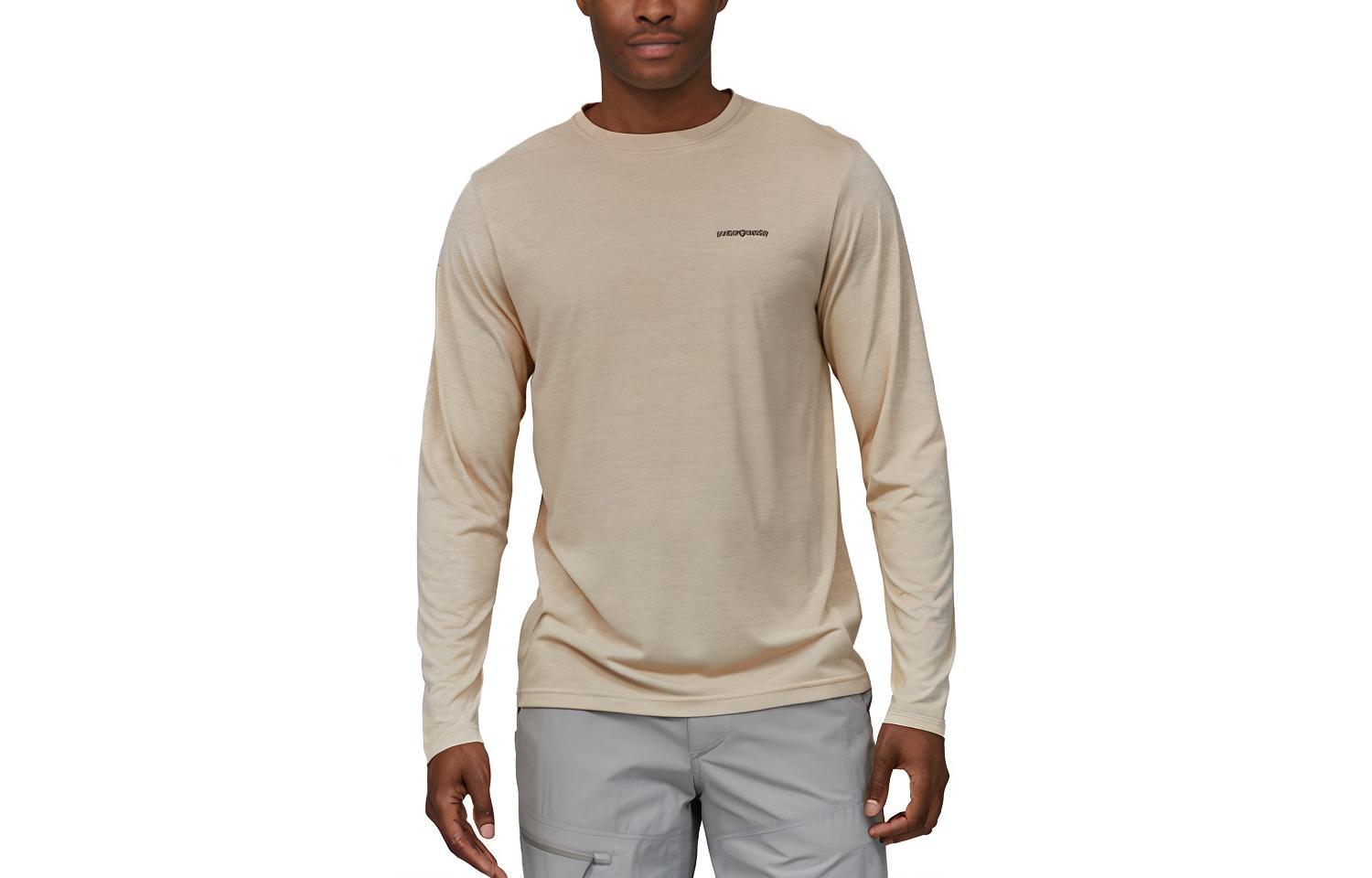 Sizing Camiseta Manga Larga Hombre Patagonia Capilene COOL Secado Rápido Protección Solar 52147