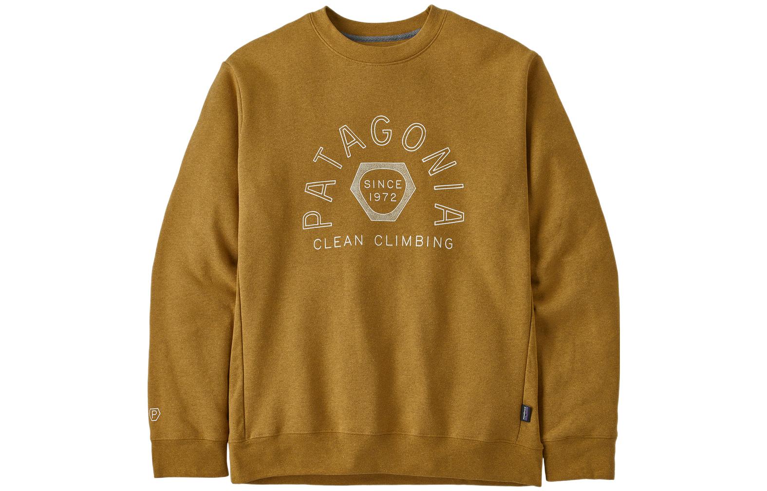 Patagonia Clean Climb FW22 Logo Print Pullover Sweatshirt Unisex 37554