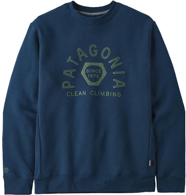Patagonia Clean Climb FW22 Logo Print Pullover Sweatshirt Unisex 37554 Purchase Patagonia Clean Climb FW22 Logo Print Pullover Sweatshirt Unisex 37554