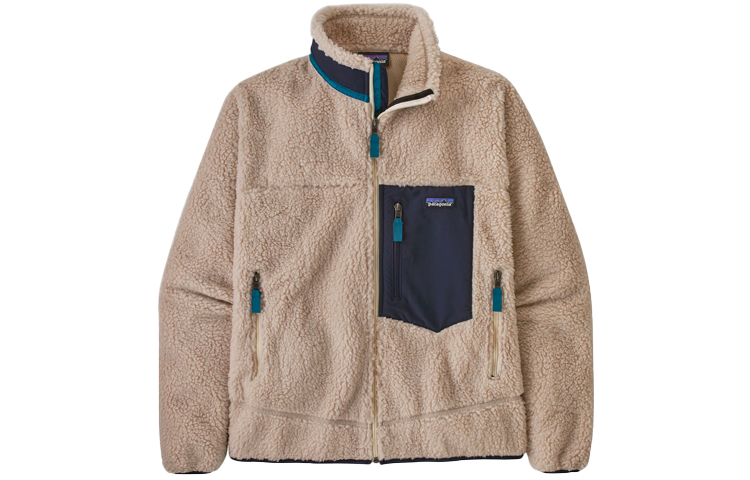 Patagonia Colorblock Fleece Jacket White 23056-yc