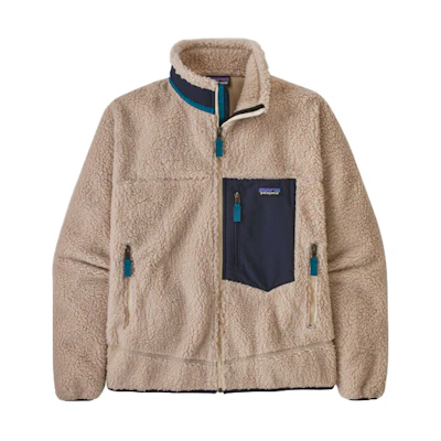 Patagonia Colorblock Fleece Jacket White 23056-yc