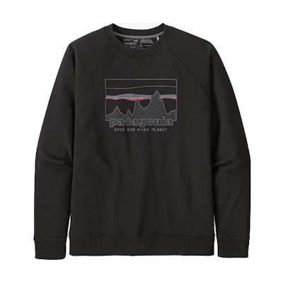 Patagonia Crewneck Sweatshirt with Letter Graphic Print 39650