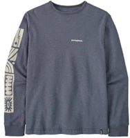 Patagonia Dawn To Dusk Lightweight Wildrise Crew Printed Long Sleeve Sweatshirt 39686 Patagonia Dawn To Dusk Lightweight Wildrise Crew Printed Long Sleeve Sweatshirt 39686