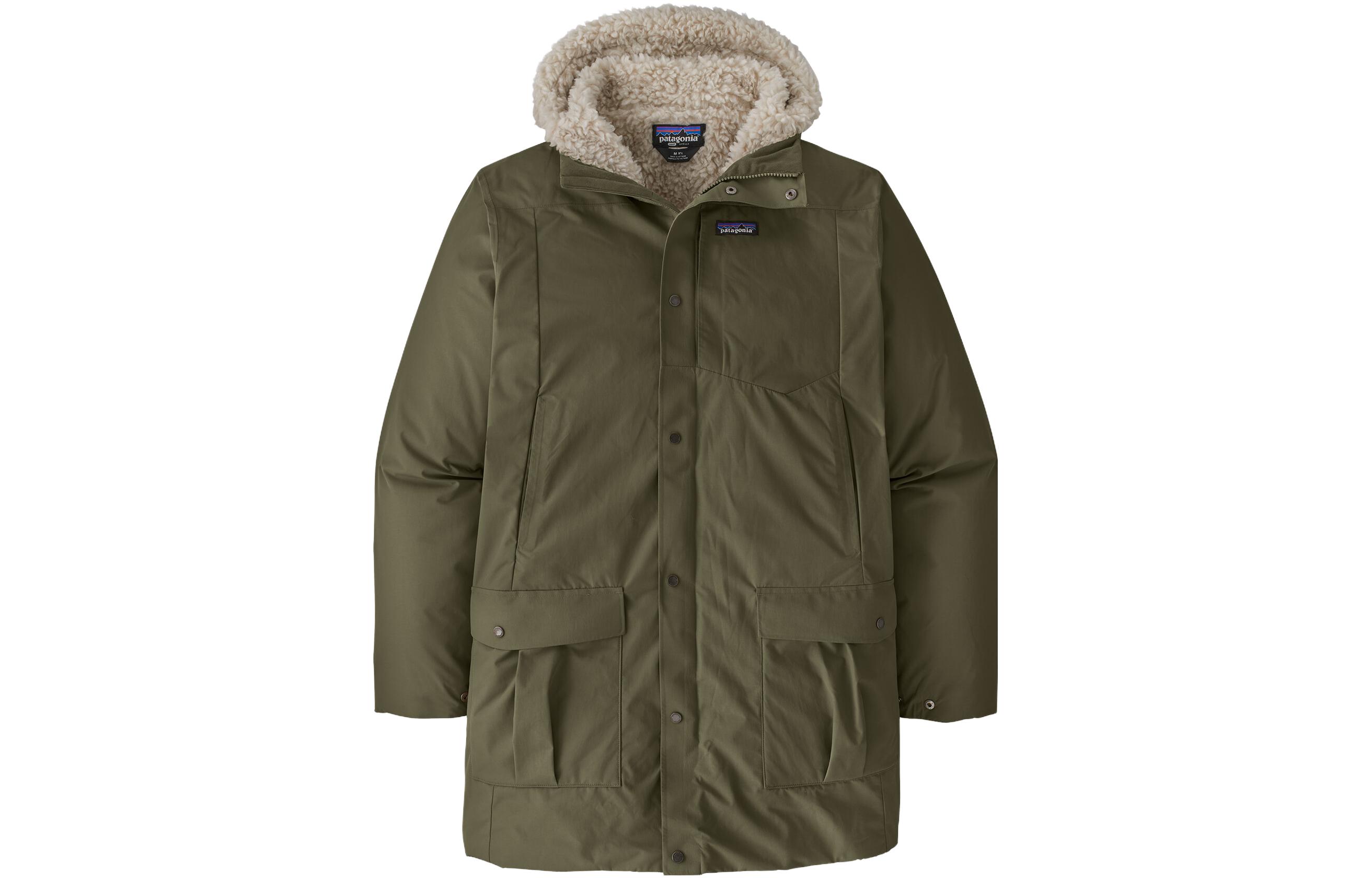 Patagonia Downdrift Mid-length Hooded Parka Jacket for Men. 20770