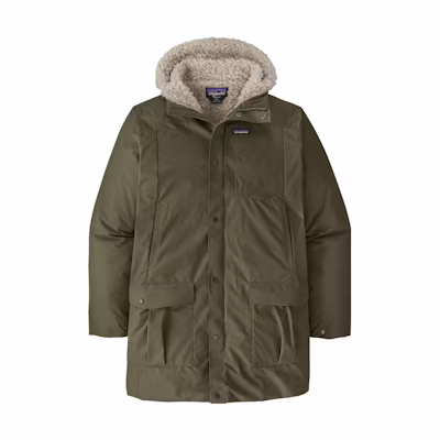 Patagonia Downdrift Mid-length Hooded Parka Jacket for Men. 20770