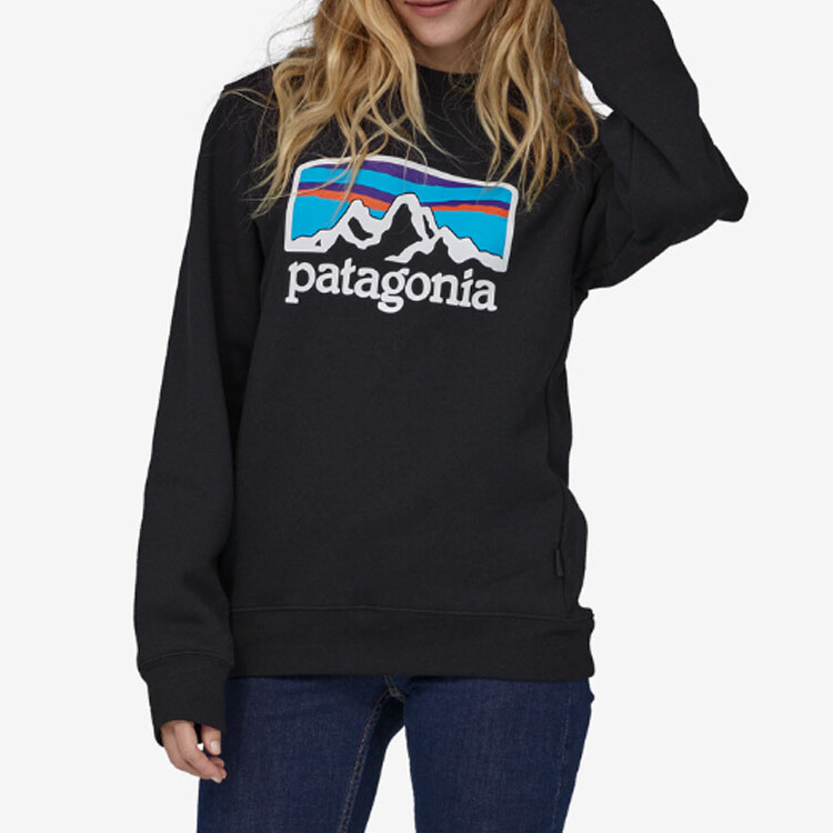 Lookbook 巴塔哥尼亞 Fitz Roy Horizons Uprisal 圓領印花運動衫 男女款 39626