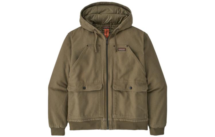 Patagonia Iron Forge Hemp Solid Color Hooded Casual Sports Jacket 26775