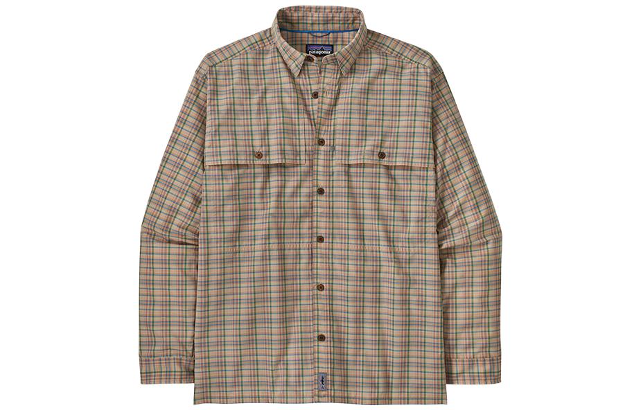 Patagonia Island Hopper Plaid Long Sleeve Pocket Shirt - 52183
