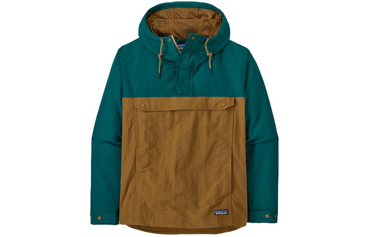 Patagonia Isthmus  Half-Zip Colorblock Hooded Jacket. 26515