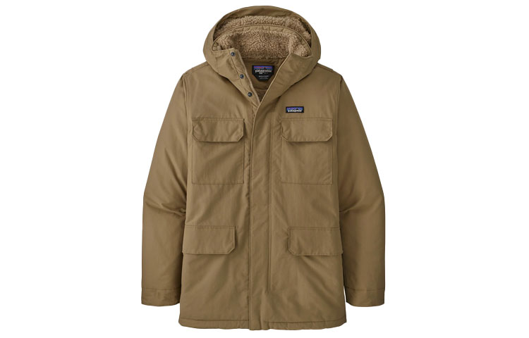 Patagonia Isthmus  Parka Multi-Pocket Fleece-Lined Hooded Cotton Jacket. 27022 圖 2