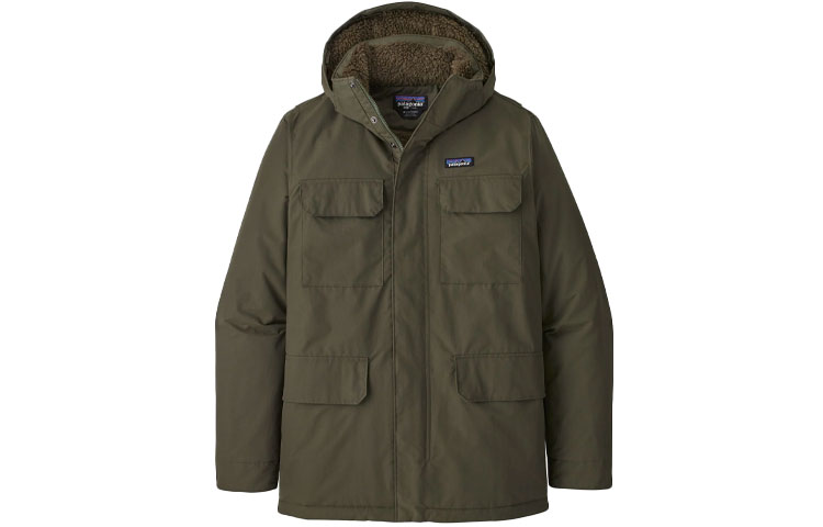 Patagonia Isthmus  Parka Multi-Pocket Fleece-Lined Hooded Cotton Jacket. 27022 圖 10