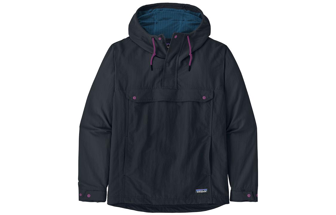 Details for Chaqueta con capucha Patagonia Isthmus Colorblock de manga larga. 26516