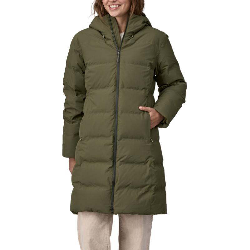 Lookbook Chaqueta con capucha Patagonia Jackson Glacier Outdoor sólida con cremallera. 27917