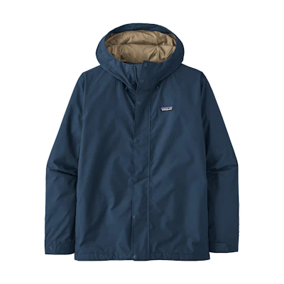 Patagonia Jackson Glacier Waterproof Hooded Rain Jacket Solid Color 26545