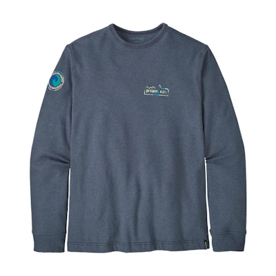 Patagonia Lightweight Unity Wildrise Logo Crewneck Sweatshirt Men 39687