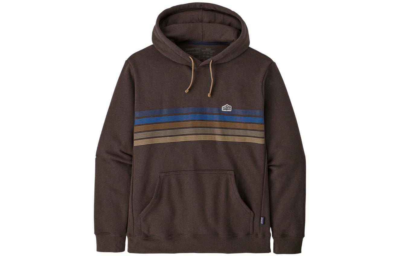 Sizing Patagonia Line Logo Ridge Stripe Uprisal Hoodie - Stripe Print Pullover 39620