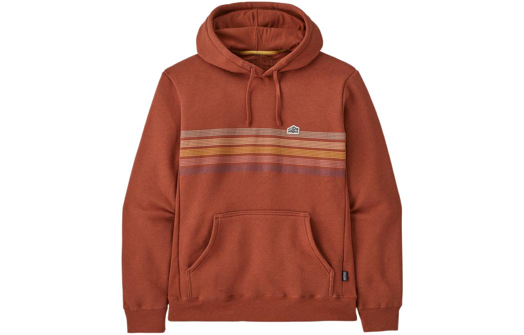 Cheap Patagonia Line Logo Ridge Stripe Uprisal Hoodie - Stripe Print Pullover 39620