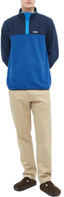 Patagonia Micro D Fleece Pullover Half-Button FW22 Colorblock Sweater 26165 4