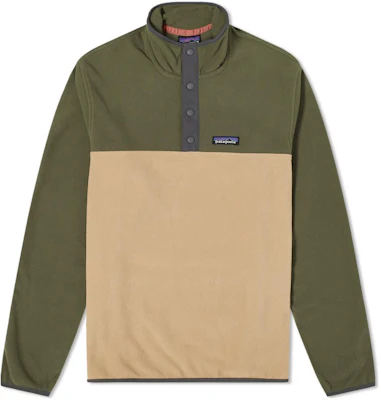 Patagonia Micro D Fleece Pullover Half-Button FW22 Colorblock Sweater 26165 Order Patagonia Micro D Fleece Pullover Half-Button FW22 Colorblock Sweater 26165