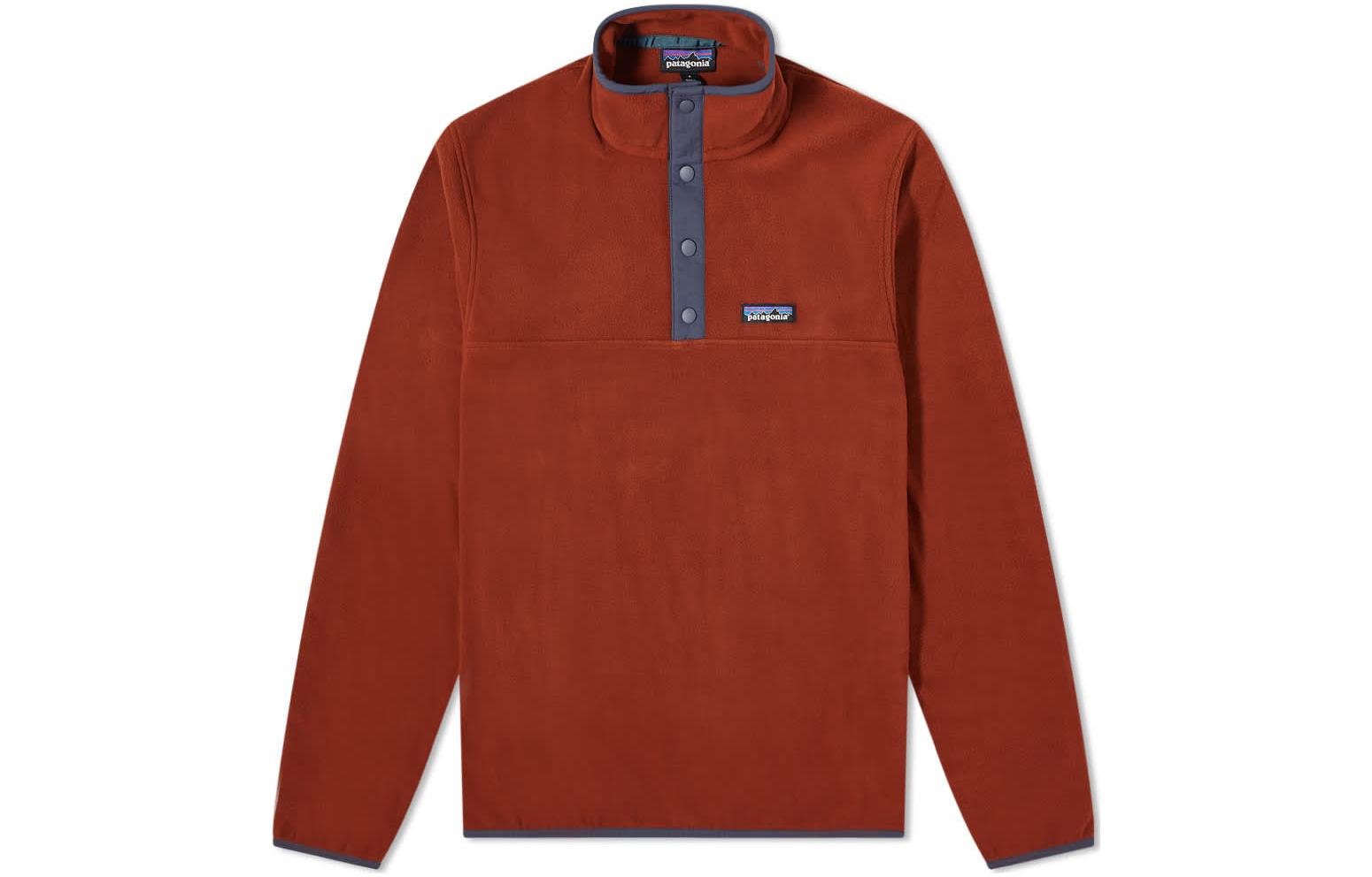 Purchase Patagonia Micro D Fleece Pullover Half-Button FW22 Colorblock Sweater 26165