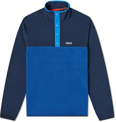 Patagonia Micro D Fleece Pullover Half-Button FW22 Colorblock Sweater 26165 2