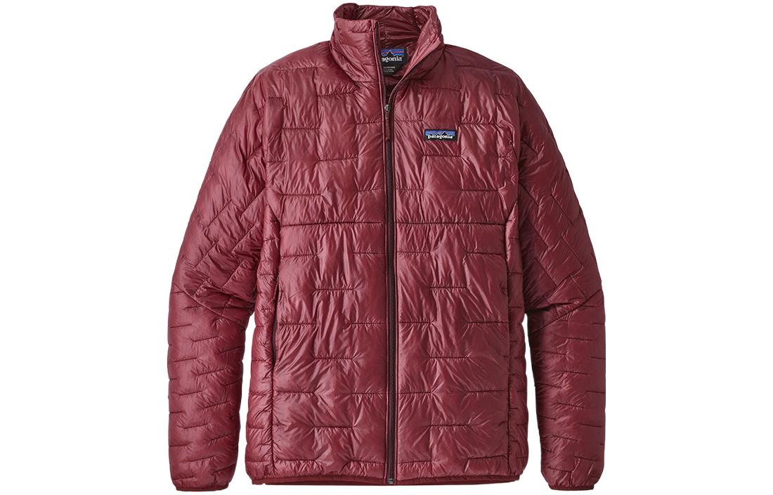 Patagonia Micro Puff Logo Patch Stand Collar Casual Jacket - . 84065