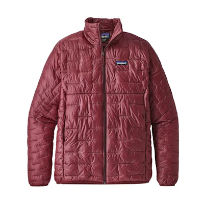 Patagonia Micro Puff Logo Patch Stand Collar Casual Jacket - . 84065