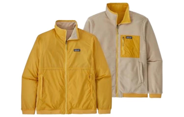 Patagonia Microdini Reversible Lightweight Fleece Softshell Jacket for Men. 26215 圖 11