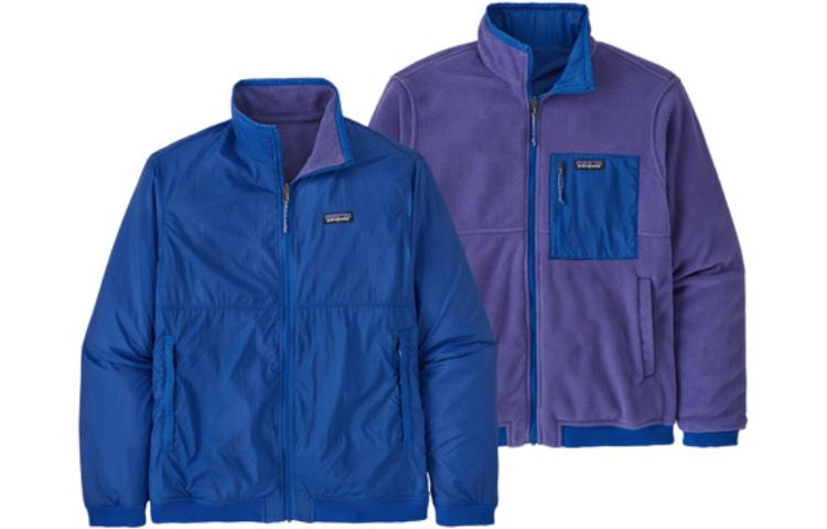 Patagonia Microdini Reversible Lightweight Fleece Softshell Jacket for Men. 26215 圖 12