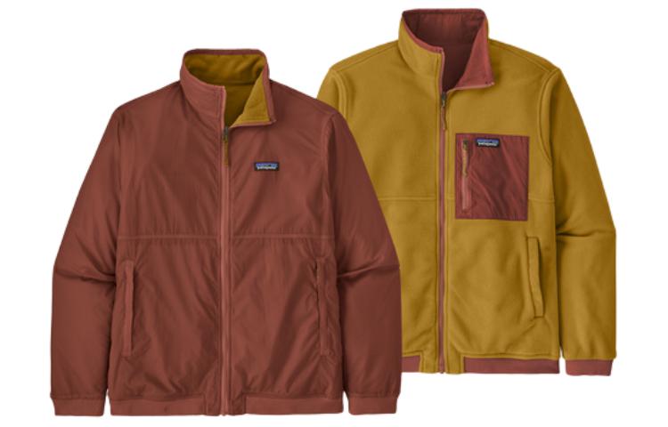 Patagonia Microdini Reversible Lightweight Fleece Softshell Jacket for Men. 26215 圖 15