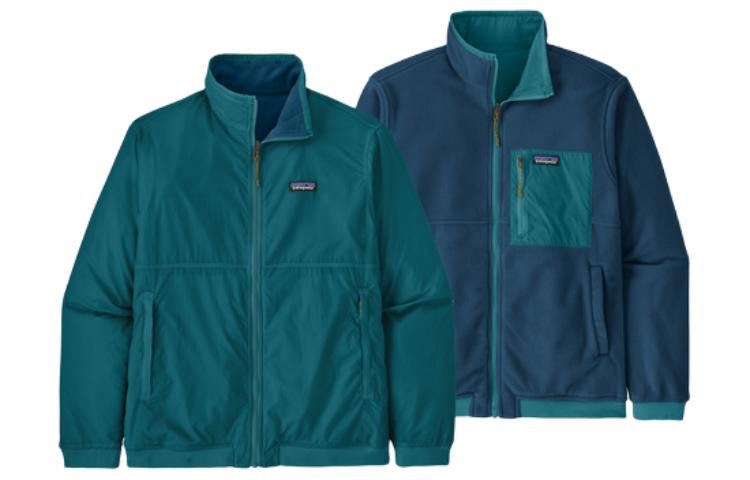 Patagonia Microdini Reversible Lightweight Fleece Softshell Jacket for Men. 26215 圖 2