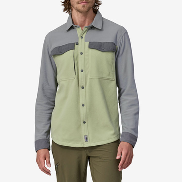 Purchase Patagonia Multicolor Outdoor Stand Collar Long Sleeve Shirt for Men 52225