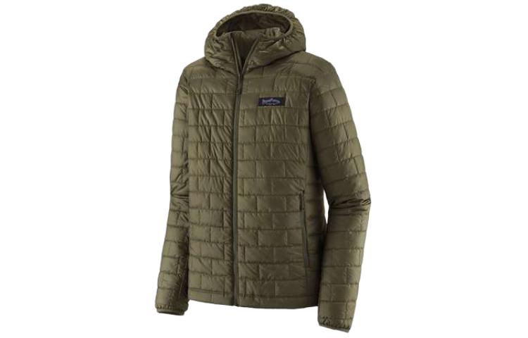 Patagonia Nano Puff Hooded Quilted Jacket  Lightweight Insulated Coat. 84455