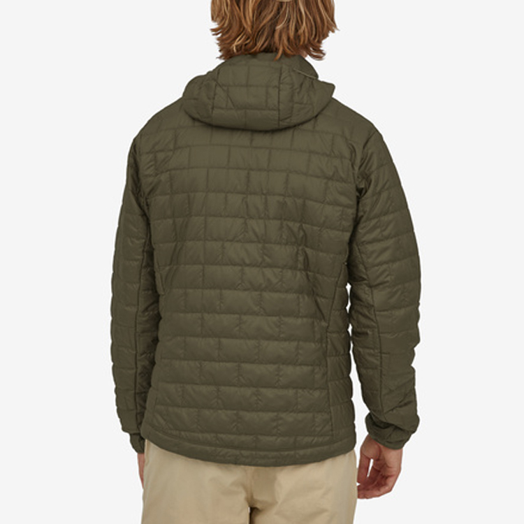 Shop Chaqueta con Capucha Patagonia Nano Puff Aislada Ligera y Acolchada. 84455