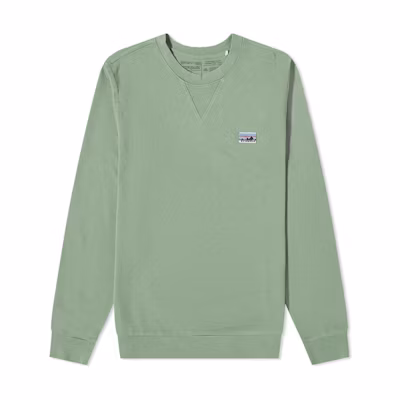 Patagonia Organic Cotton Logo Print Pullover Sweatshirt 26345